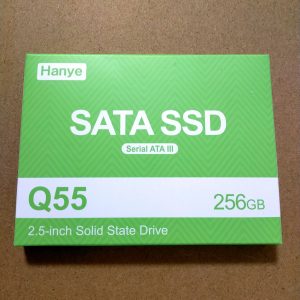 Hanye SATA SSD 箱 表側